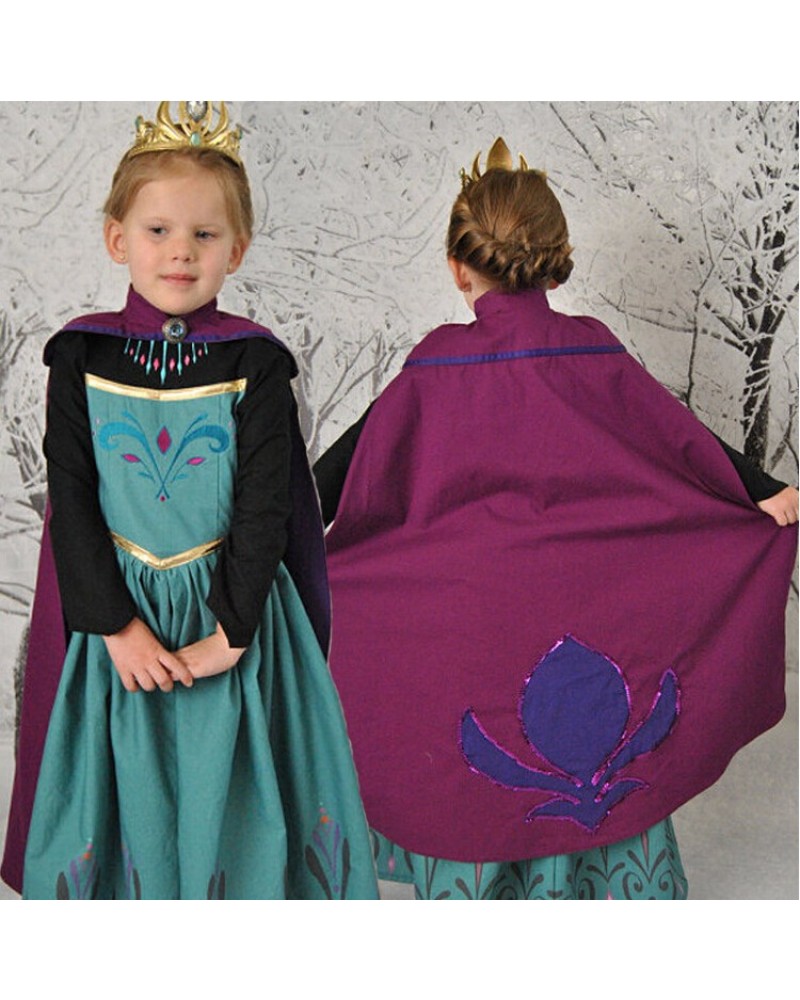 Girls Dress Elsa Anna Frozen Dress Princess Cartoon Girls Casual kids Party Dress