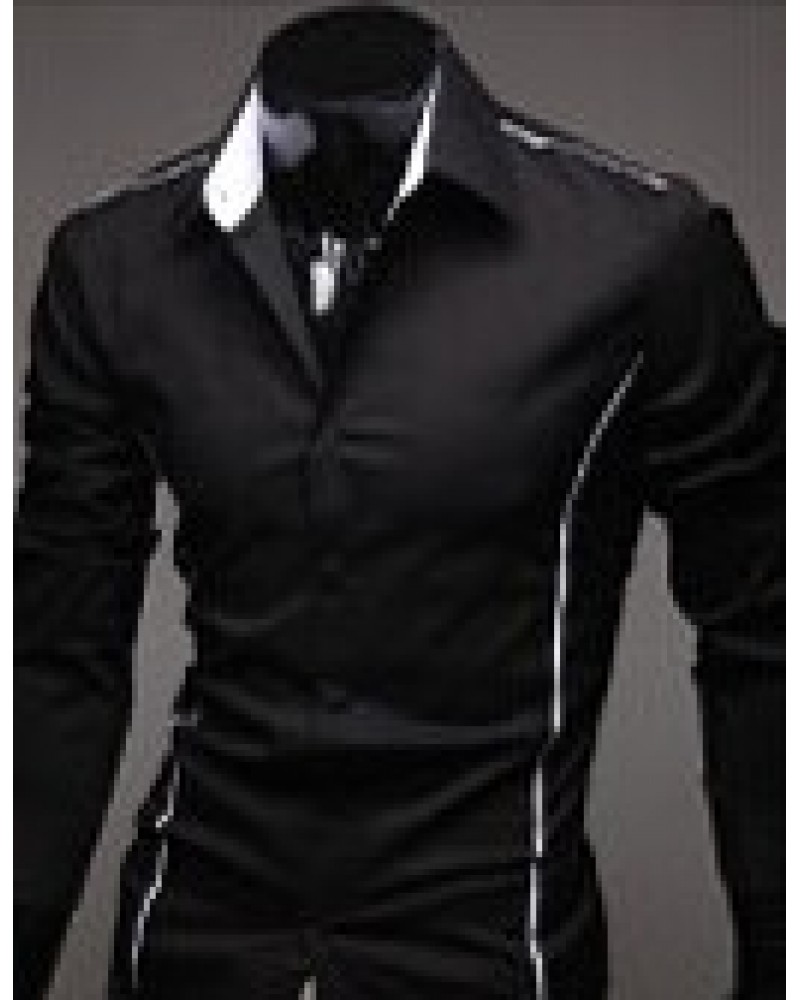   2015 Hot Mens Shirts,Men's dress Shirts,Men's Casual Fit Stylish long-sleeved Shirts Size:M-XXL