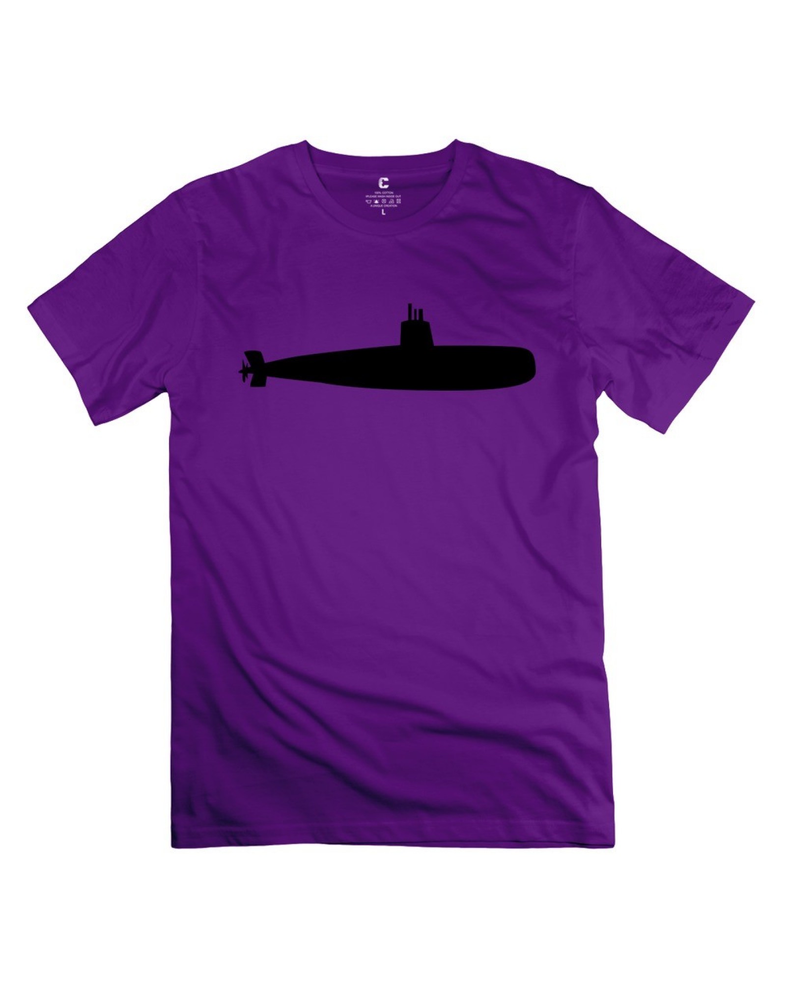 Men's Designed Submarine Bold T-shirt