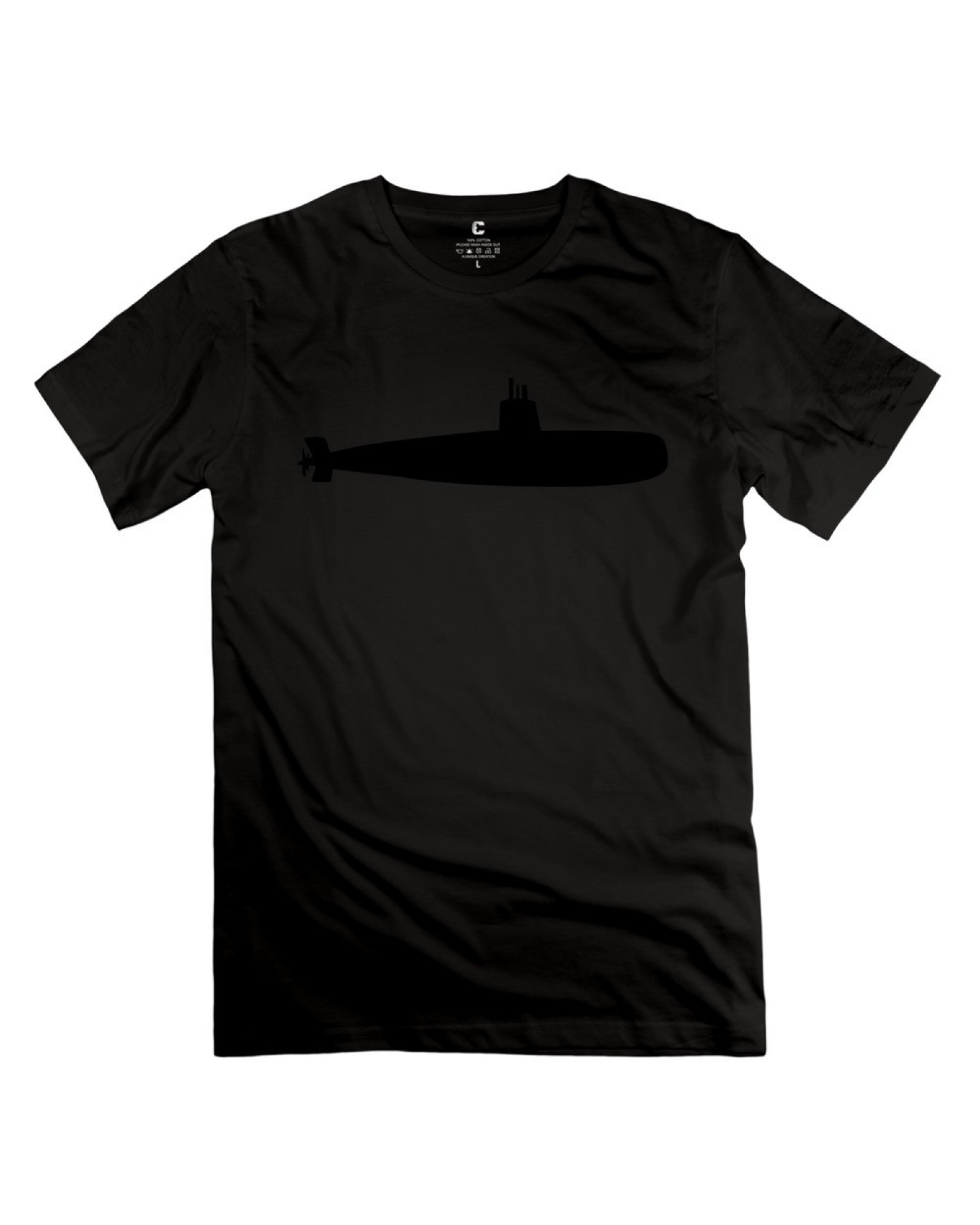 Men's Designed Submarine Bold T-shirt