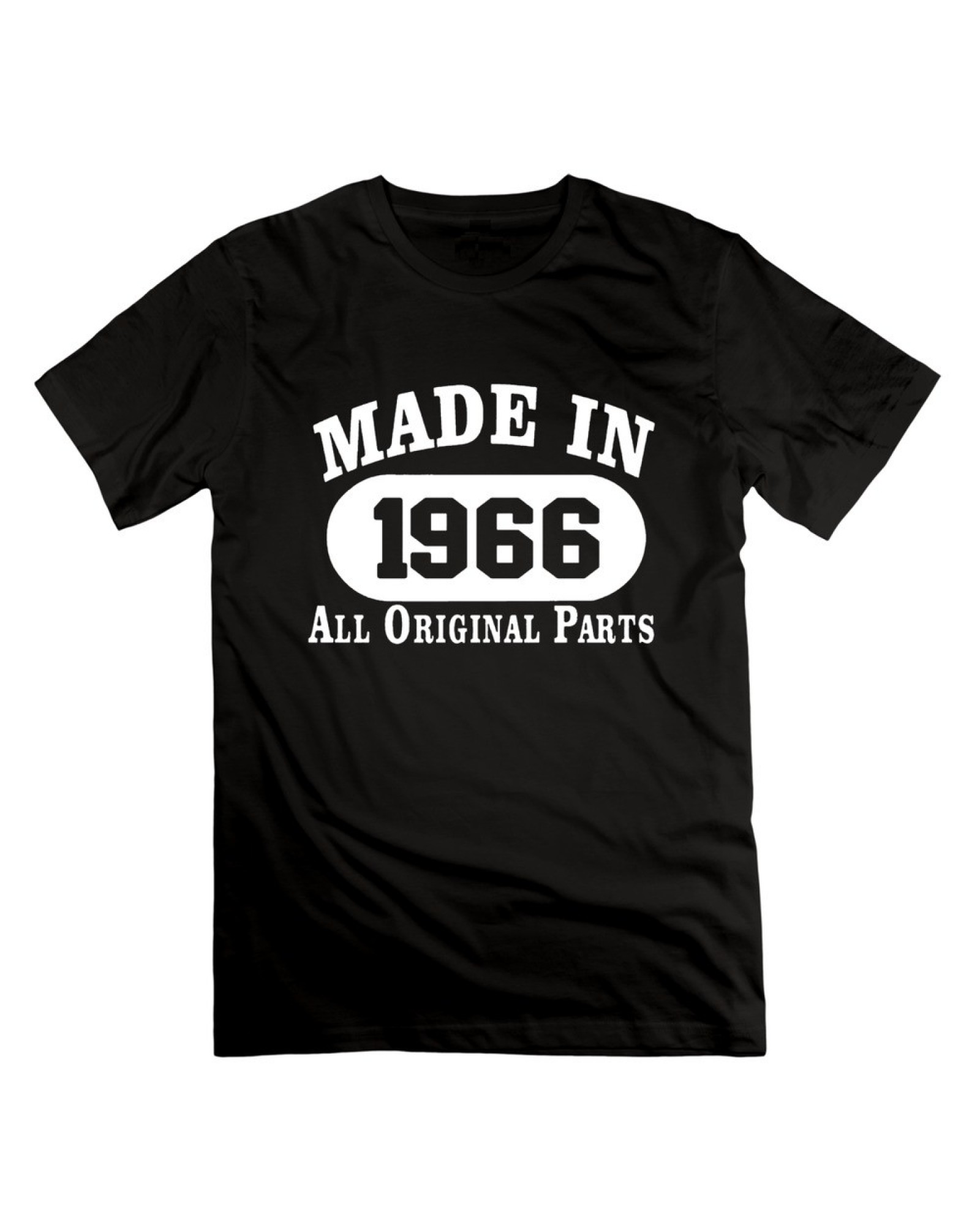 Men's Designed 50th Birthday Gift Made 1966 Original Parts T-shirt