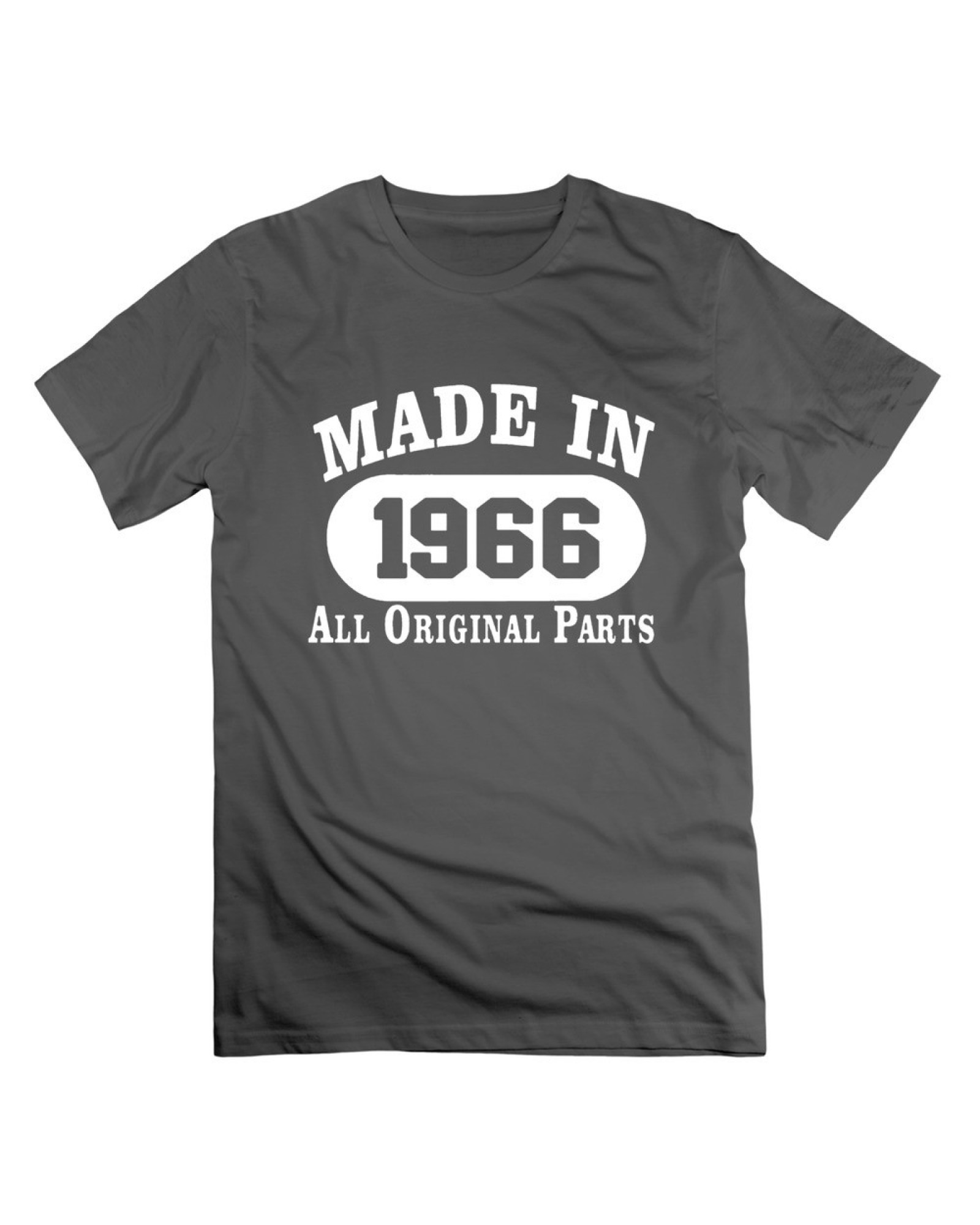 Men's Designed 50th Birthday Gift Made 1966 Original Parts T-shirt