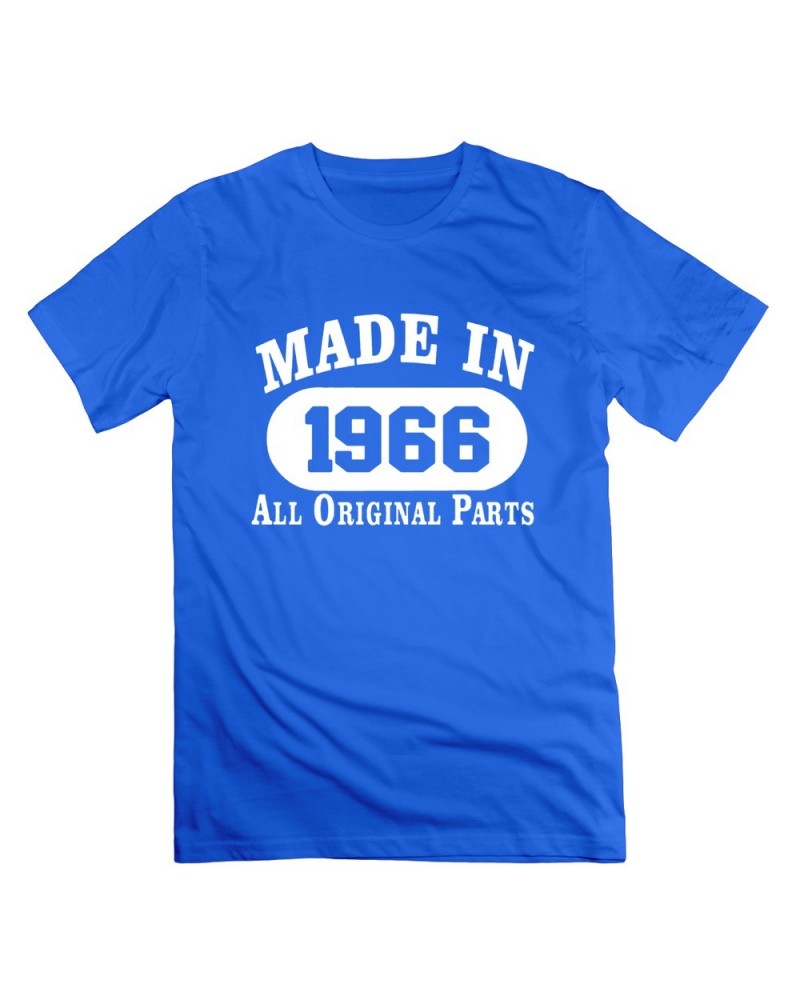 Men's Designed 50th Birthday Gift Made 1966 Original Parts T-shirt